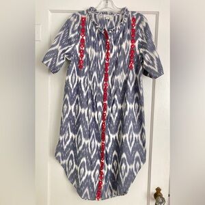 Sundance Ikat Cotton Dress M
